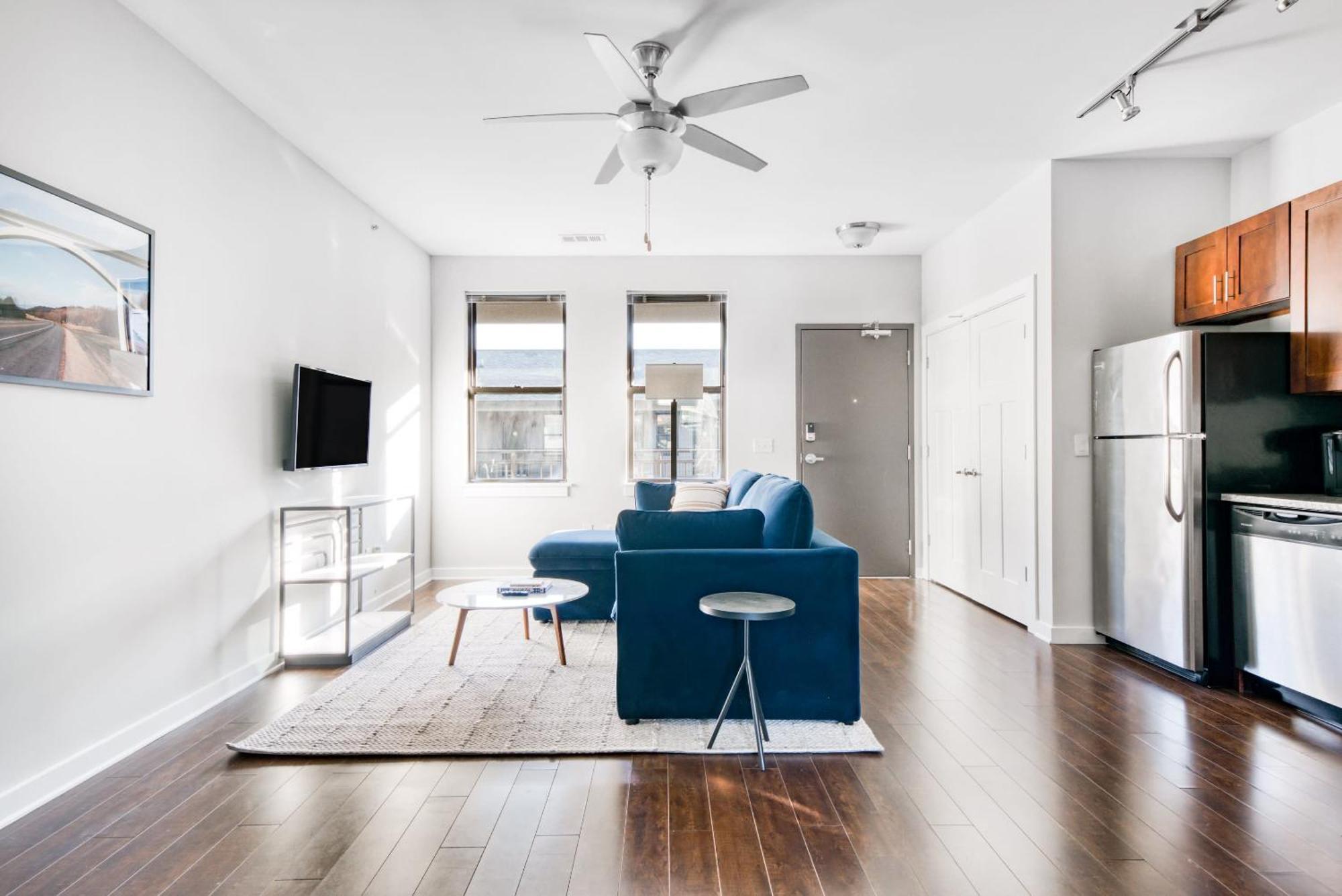 Cozysuites Music Row Bold 1Br W Free Parking 纳什维尔 外观 照片